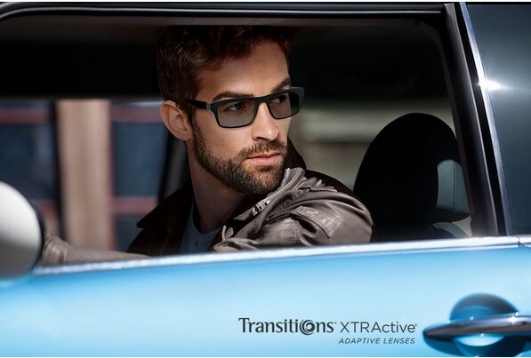 Transitions XTRActive adaptive lenses